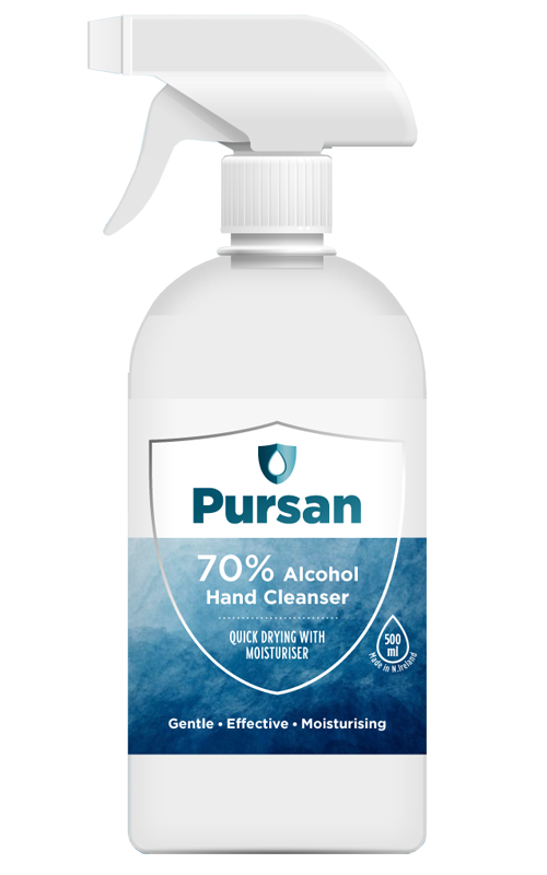 70% Alcohol Hand Sanitiser 500ml - Trigger Spray